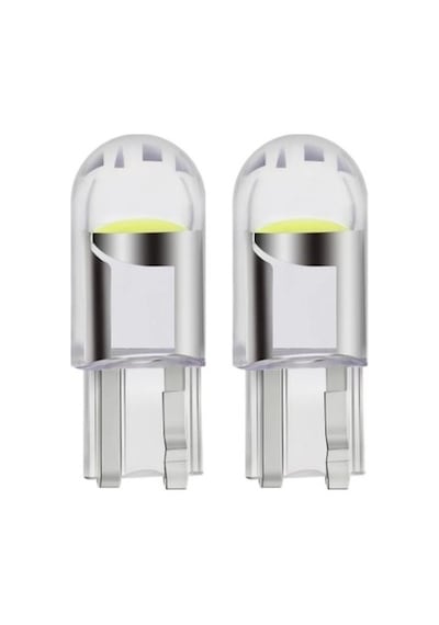 Nesil T10 Led Ampül Dipsiz Beyaz Led Park Ledi 12V 5W 2 Adet