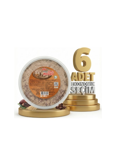 Afia Kakaolu Tahin Helvası 6x500 Gr