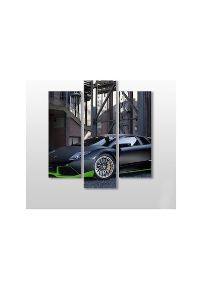Lamborghini Araba Kanvas Tablo 102x110cm