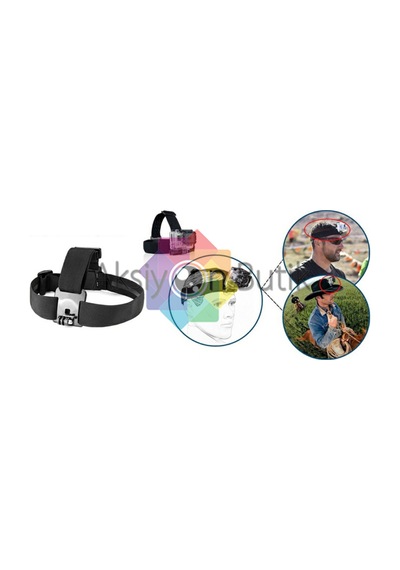 Sjcam. Xiaomi Yı. Eken. Gopro Uyumlu Kafa Bandı Head Strap