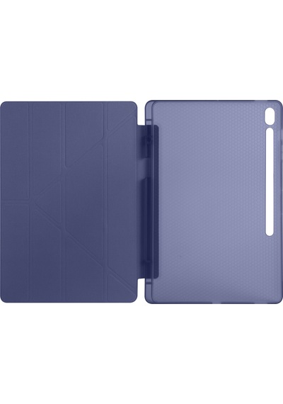 Adige Samsung Galaxy Uyumlu Tab S10 Fe Plus Kılıf Tri Folding Kalem Bölmeli Standlı Standlı Kapak