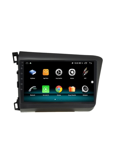 Celali Tuning Honda Civic Fb7 2012-2015 Android 12 Carplay Navigasyon Multimedya - 2gb Ram 32gb Hdd