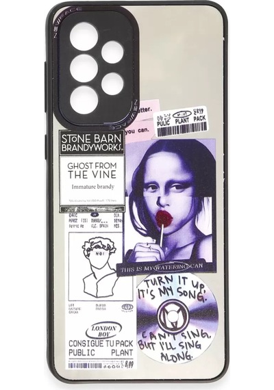 Newface Samsung Galaxy A53 5g Kılıf Mirror Desenli Kapak - Mirror - 2 Çok Renkli