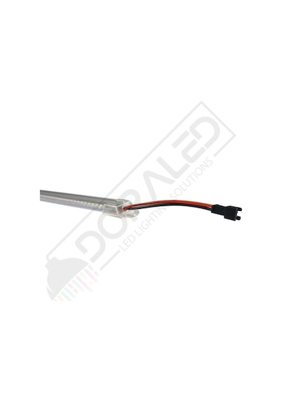 220 Volt 4014 Çubuk Led Gün Işığı 3000-3200k-şeffaf Cam 50 Cm Kasalı Dim Edilebilir Bar Led 220v