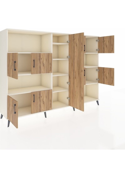 Hyperion Dolap 10 Raflı 9 Kapaklı 220x44x163 Aytaşı-çam/aytaşı Aytaşı-çam/aytaşı Hyperion Dolap 10 Raflı 9 Kapaklı 220x44x163 Aytaşı-çam/aytaşı Aytaşı-çam/aytaşı
