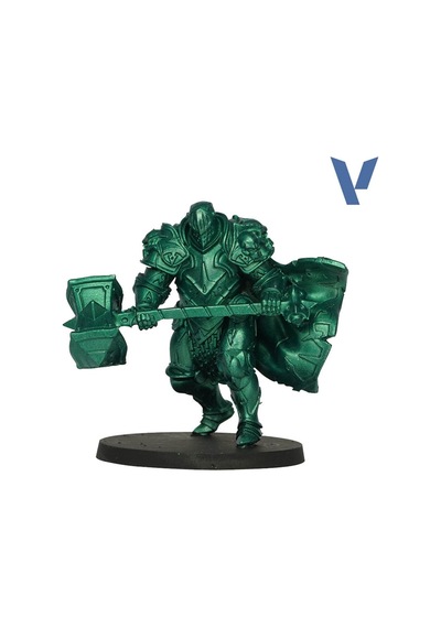 Vallejo 77134 18 Ml. Dusken Green, Base, True Metallic Metal Tmm Serisi Model Boyası Renkli