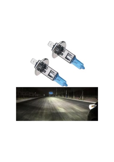 H1 Model 12v/55w Beyaz Halojen Ampul Seti 2'li