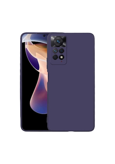 Zore Redmi Note 11 Pro 5g Kılıf Ogaa Premier Silikon Kapak - Lacivert