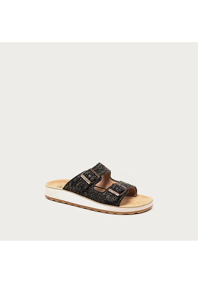 6303-black Terlik Kadın 77 249 Yc Fly Flot Cloth Siyah