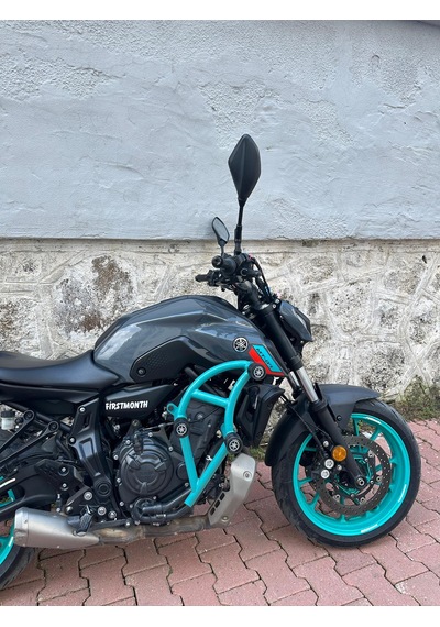 Yamaha Mt 07 Koruma Demiri Su Yeşili