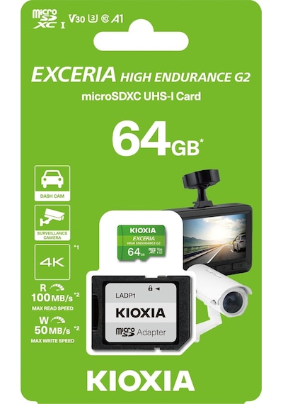 64gb Endurance G2 Micro Sdxc V30 A1 4k 100mb/50mb/sn Hafıza Kartı - Sd Adaptörlü Lmhe2g064gg2