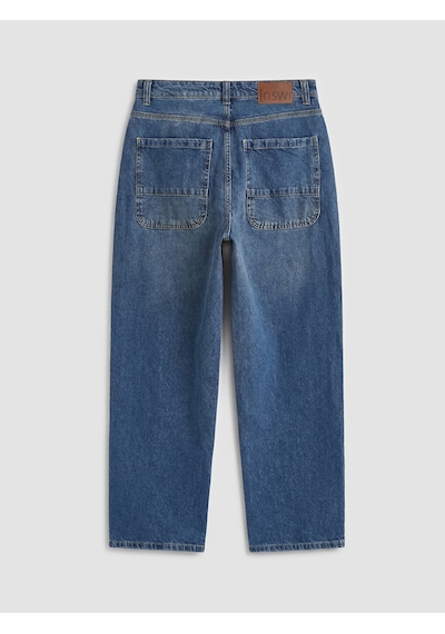 Lcw Jeans İndigo Super Baggy Fit Erkek Jean Pantolon