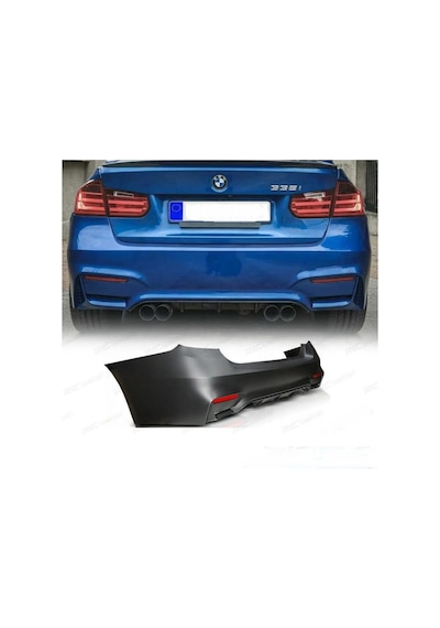 Bmw 3 Serisi F30 M3 Arka Tampon Komple Set 2012- 2017 Arası Uyumlu
