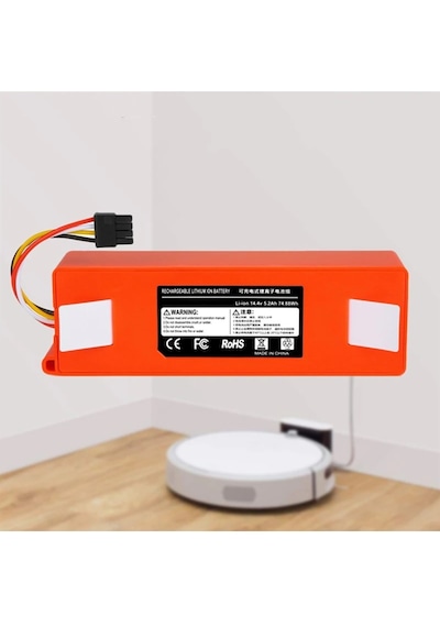 Roborock S5 ,s5 Max Uyumlu 14.4v 5200 Mah Robot Süpürge Bataryası