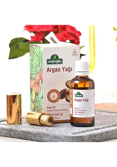 Argan Yağı 50ml Argan Oil 50ml. Argan Oil Deeply Moisturizes Skin And Hair, Providing Natural Shine.