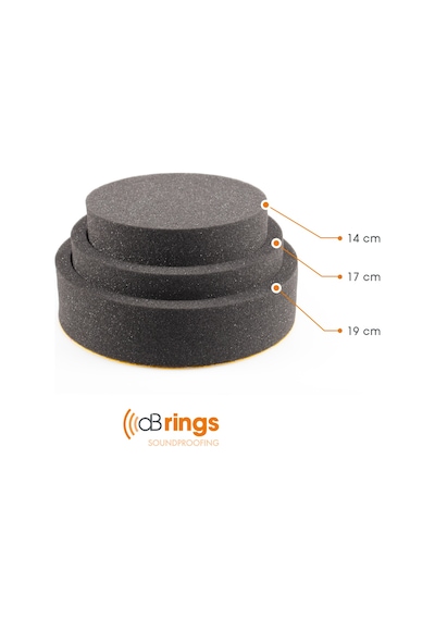 Dbrings Hoparlör Ses Kalitesi Arttıran Kit 6.5 İnç Db Rings 6-6.5 İnç 16 Cm