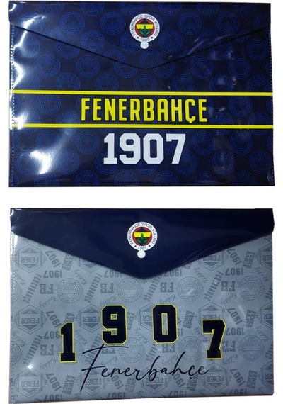 Çıtçıtlı Dosya Lisanslı A4 2'li 1 Paket Fener Çıt Çıtlı Zarf Dosya A-4 Orjinal Desenli Dosya