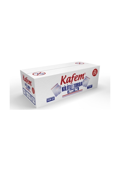 7 x 9 CM Kilitli Poşet / Naylon Torba ( 6.000 Adet ) - Kafem