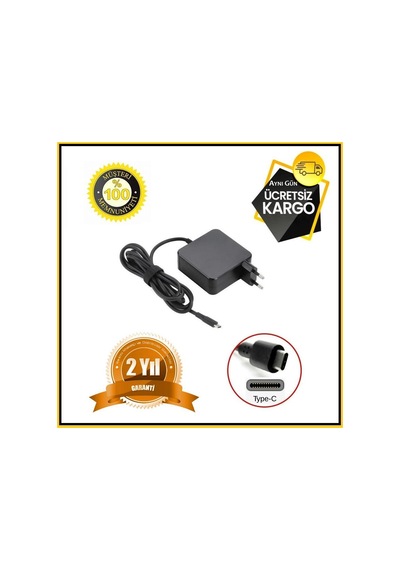 Lenovo Uyumlu 4X20E75131 45W Type-C Laptop Şarj Aleti ( Adaptör N11.63702