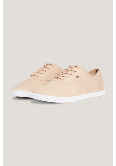 Canvas Lace Up Sneaker Misty Blush