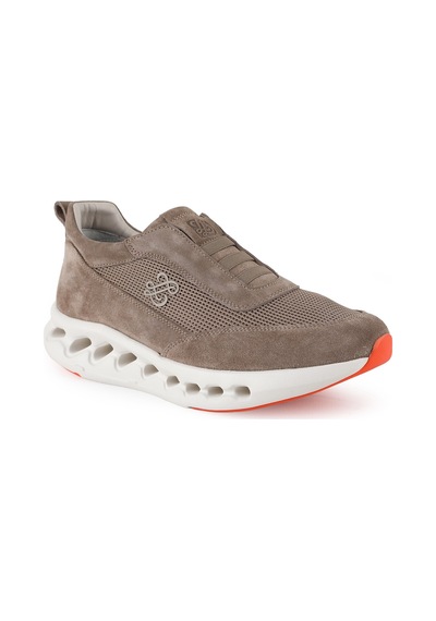 Libero L5985 Hakiki Süet Triko Erkek Sneaker - Boşluklu Aerodinamik Eva Tabanlı Bağcıksız Casual Ayakkabı Vizon Libero L5985 Hakiki Süet Triko Erkek Sneaker - Boşluklu Aerodinamik Eva Tabanlı Bağcıksız Casual Ayakkabı Vizon