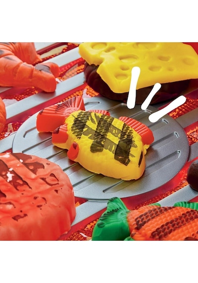 G0500 Play-doh Cızırtılı Izgara Oyun Seti +3 Yaş Çok Renkli