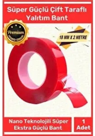 Çift Taraflı Akrilik Bant 18 Mm X 2 Mt Mk0812 Baytec