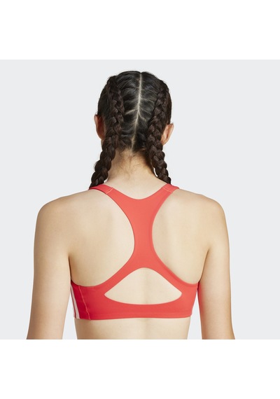 Adidas Adizero Ms Kadın Kırmızı Antrenman Bra Jı8047 Kırmızı