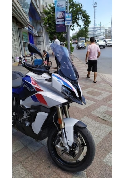 Zeus Motor 2020-2025 Bmw S 1000 Xr Uyumlu Ön Cam Koyu Füme