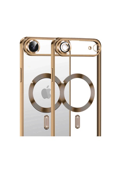 Apple Uyumlu iPhone 17 Air Uyumlu Kross Magneticsafe Kapak - Çöl Titanyum