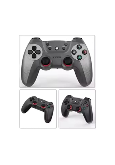 Siyah Bluetooth Bağlantılı Kablosuz Gamepad Pc Uyumlu siz 1 Adet - Elektronik