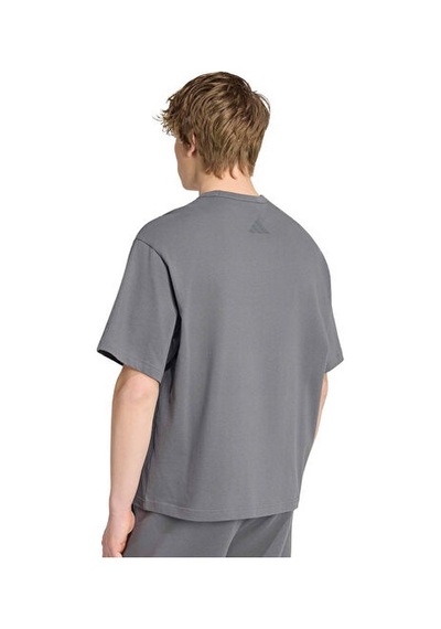 Adidas M Sl Gfx T Erkek Günlük Tişört Kr1352 Gri