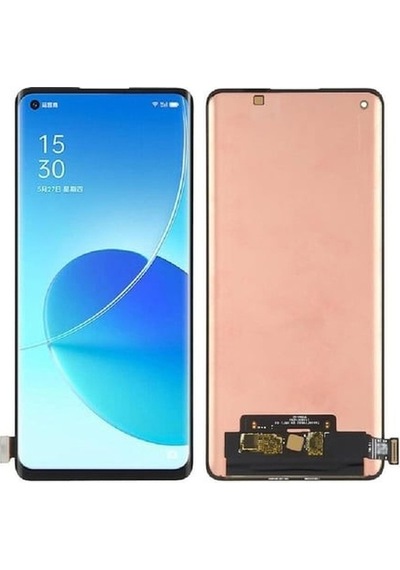 Oppo Uyumlu Reno 6 Dokunmatik Ekran Tft Siyah