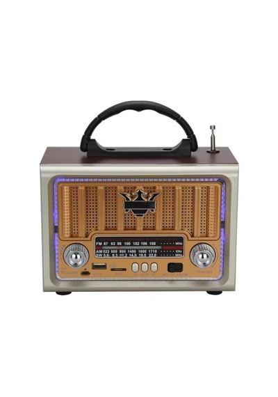 Kahveci.store Taşınabilir Klasik Am/fm/sw Retro Nostaljik Radyo 22