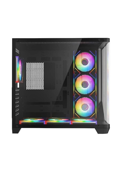 Fazeon F3 750w 80plus Bronze 7x120mm Argb Fanlı Atx Bilgisayar Kasası