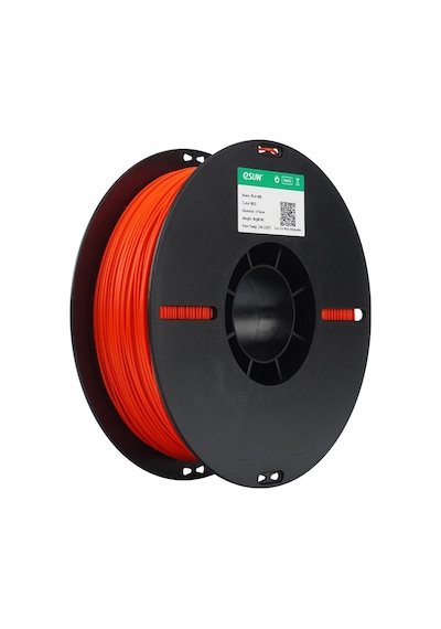 Esun Pla+hs Kırmızı Filament 1.75mm 1kg Plastik Makara Yüksek Hızlı