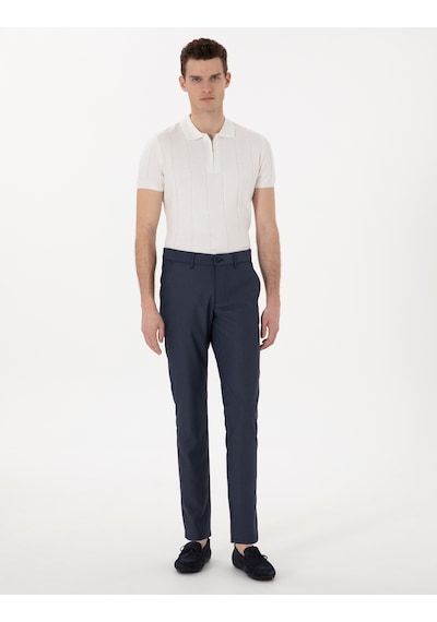 Pierre Cardin Erkek Lacivert Pantolon Kanvas-chino 50308092-vr033 Lacivert