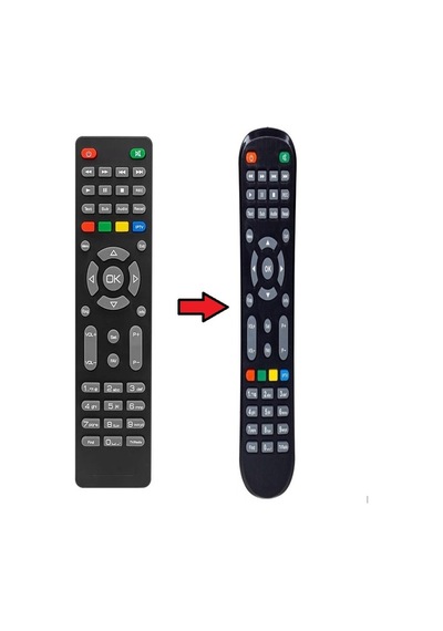 Korax Hitech Astra Hd Uydu Alıcı Kumandası 1792
