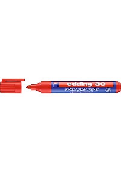 30 Pigment Mürekkepli Permanent Kalem Kırmızı