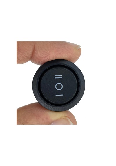 Ic-134-6 Yuvarlak Tekne Tipi Anahtar On-off-on 6p