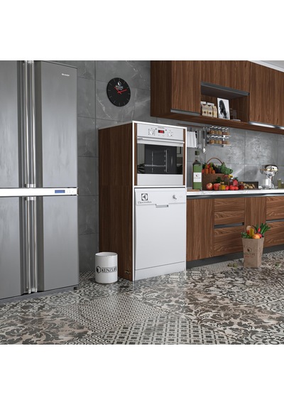 Kenzlife Ankastre Fırın&bulaşık Makinesi Dolabı Botan Cvz 150 70 60 Çamaşır Makinesi
