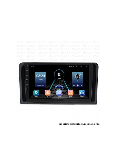 Myway Mercedes Ml Android Multimedya Carplay Navigasyon Ekran - 8gb Ram+128 Gb Hdd - Myway