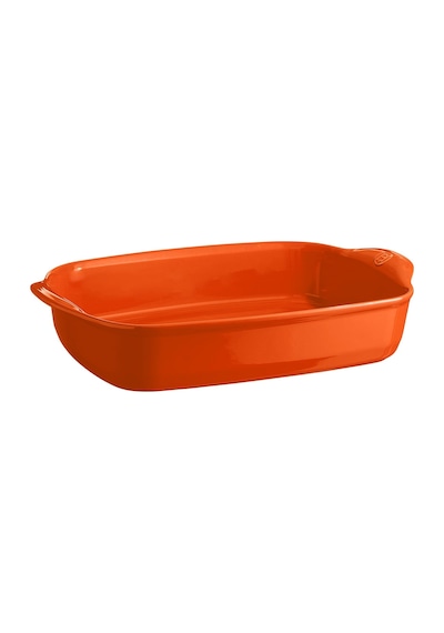 Emile Henry Tart Börek Fırın Kabı Dikdörtgen 42,5 X 28 Cm Turuncu/toscane Turuncu