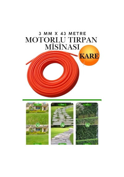 3 Mm 43 Metre Tırpan Misinası Motorlu Tırpan Yuvarlak Misina Çim Ot Biçme Teli Kalın Profesyonel Benzinli Motor Ot Biçme Makinesi Yedek Parçası Aşınmaya Dayanıklı Yüksek Mukavemetli Sarı Kırmızı 3mm 3 Mm 43 Metre Tırpan Misinası Motorlu Tırpan Yuvarlak Misina Çim Ot Biçme Teli Kalın Profesyonel Benzinli Motor Ot Biçme Makinesi Yedek Parçası Aşınmaya Dayanıklı Yüksek Mukavemetli Sarı Kırmızı 3mm