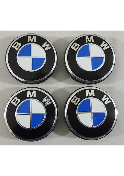 BMW Jant Göbeği Krom 68/65mm 4 Adet , BMW Jant Kapağı