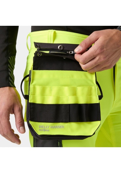 Hh Connect Hi Vis Carpenter Pocket - Yellow/ebon - Std