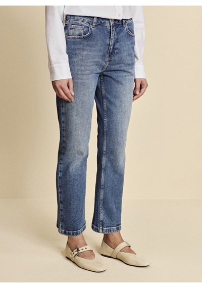 Brooks Brothers Mavi Kadın Denim Pantolon Bbfw26fdp006