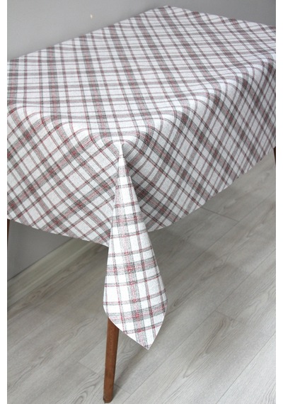 Astarlı Silinebilir Pvc Muşamba Masa Örtüsü 128-a-bordo