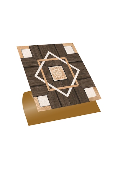 Tink Kendinden Yapışkanlı Ahşap 015 Desenli Pvc Karo 30x30 Cm