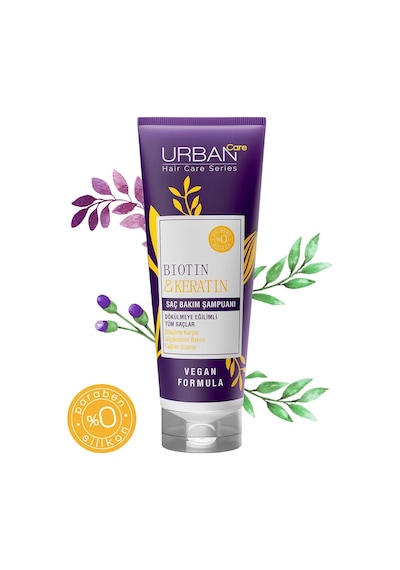 Urban Care Biotin & Keratin Dökülmeye Eğilimli Saçlar için Bakım Şampuanı 250 ML